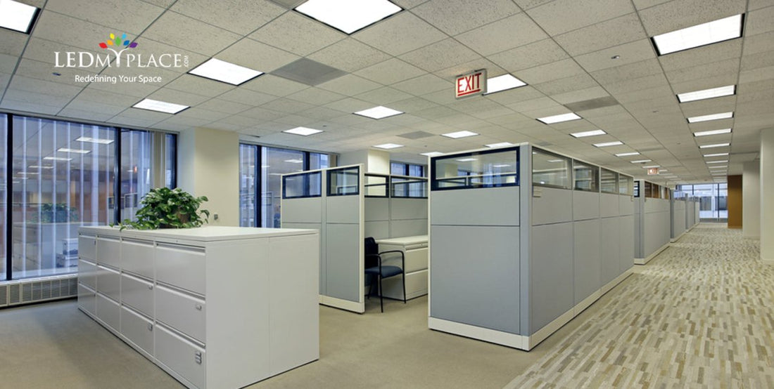 LED Panel Lights, Even Ceilings Love This Lighting Fixture. - LEDMyPlace