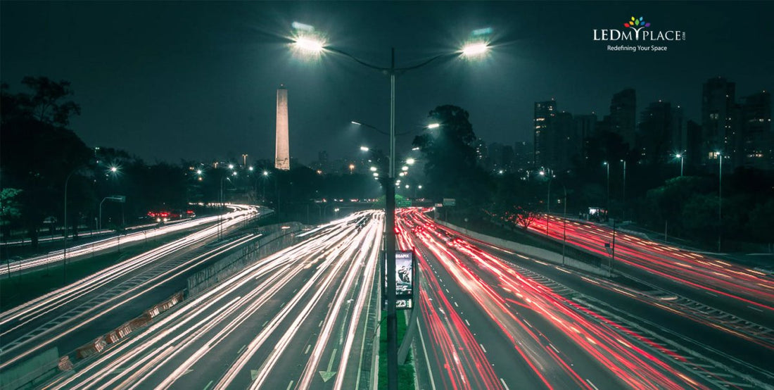 LED Pole lights Illuminate Gardens and Streets - LEDMyPlace