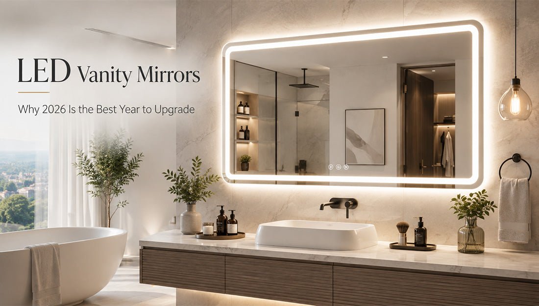LED Vanity Mirrors: Why 2026 Is the Best Year to Upgrade - LEDMyPlace
