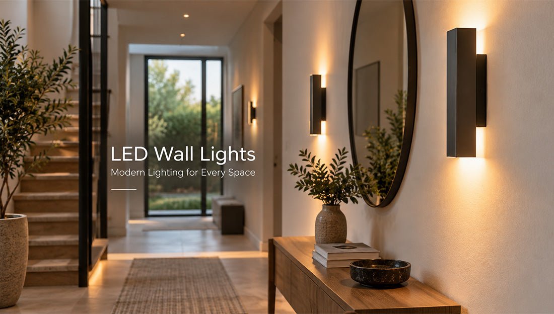 LED Wall Lights: The Future of Modern Lighting for Every Space - LEDMyPlace