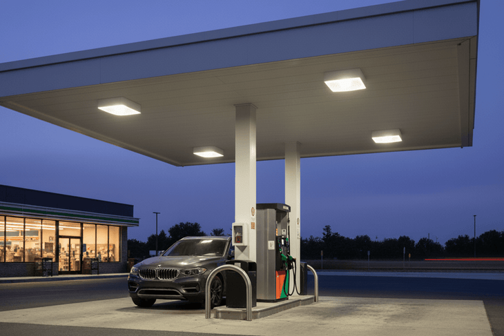 Lighting Up Gas Stations & Garages: Top LED Canopy Lights of 2025