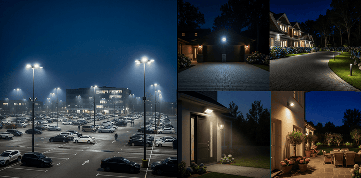 Outdoor LED Flood Lights That Instantly Improve Security & Style
