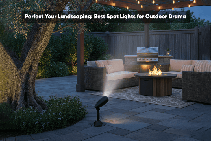 Perfect Your Landscaping: Best Spot Lights for Outdoor Drama