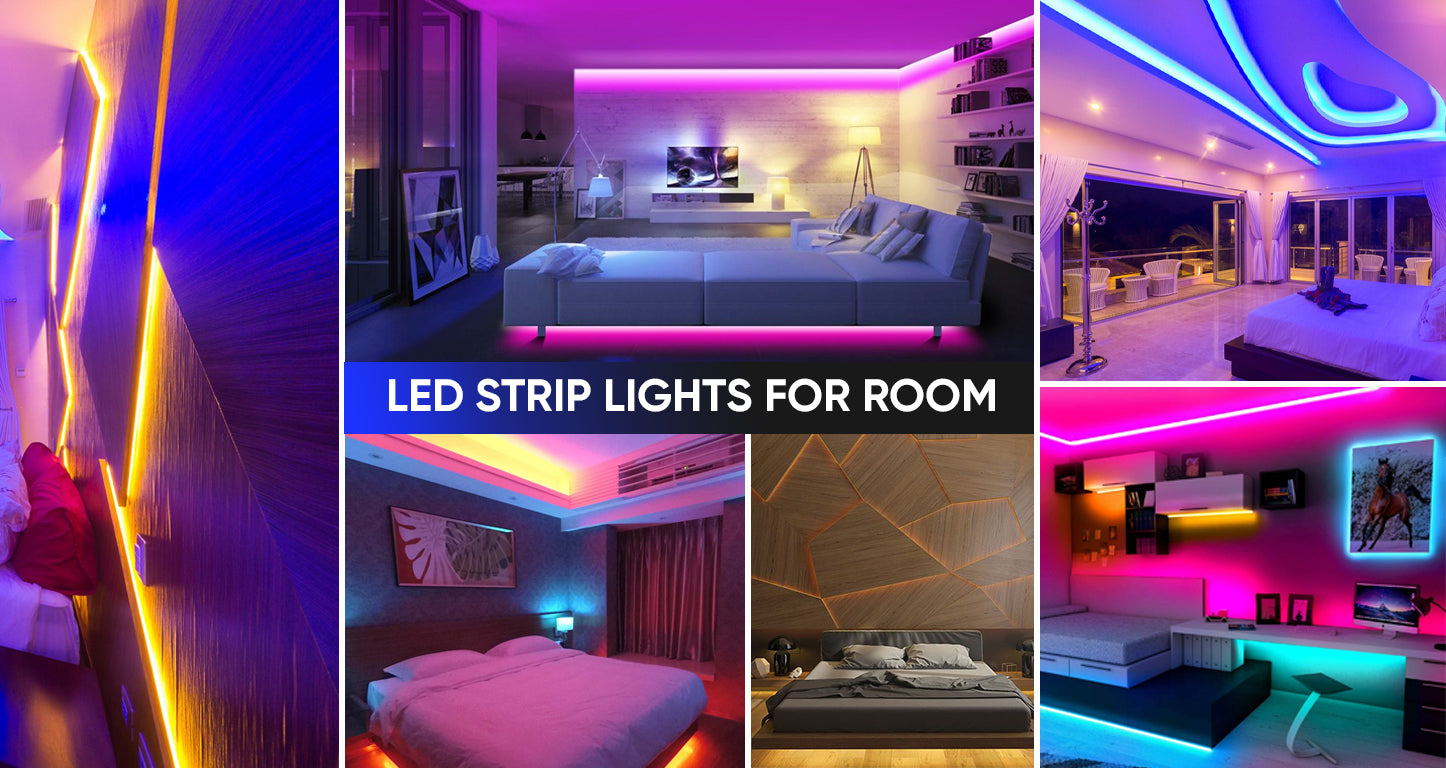 udbrud lade støn 5 Cool Things To Do with LED Strip Lights for Room – LEDMyPlace