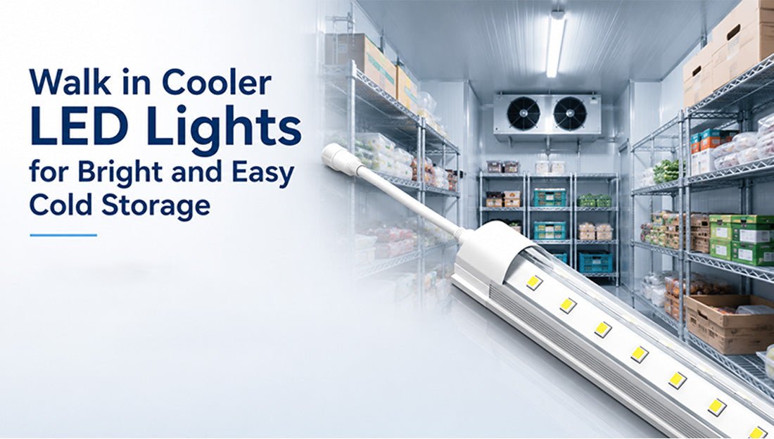 Walk in Cooler LED Lights for Bright and Easy Cold Storage - LEDMyPlace