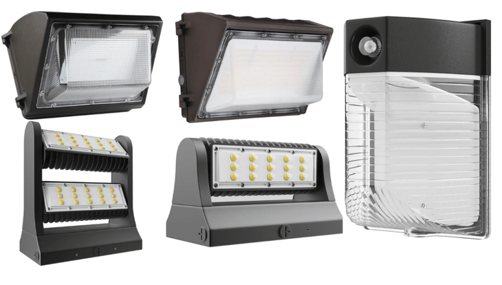 What is the best wattage for outdoor wall lights?