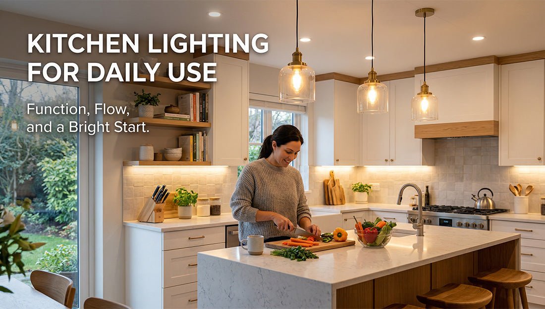 What Kind of Kitchen Lighting Works Best for Daily Use - LEDMyPlace