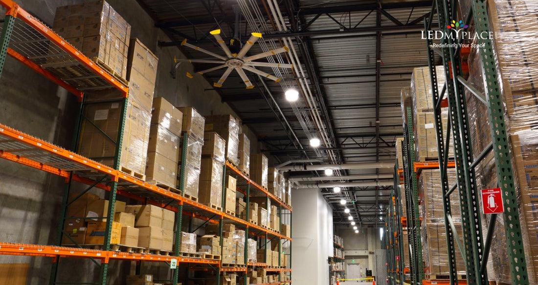 Why UFO LED High Bay Is Makes For An Ideal Warehouse Light Fixture? - LEDMyPlace