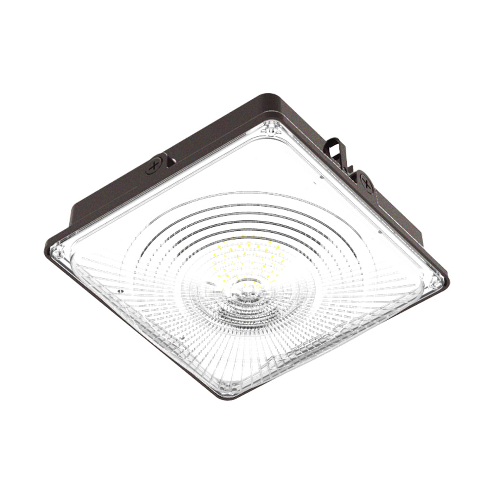 35 Watt Square LED Canopy Light - Dimmable