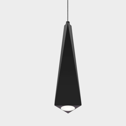 1 - Light, Modern LED Three Dimensional Triangle Geometric Chandeliers, 6W, 3000K, 462LM, Dimmable - LEDMyPlace