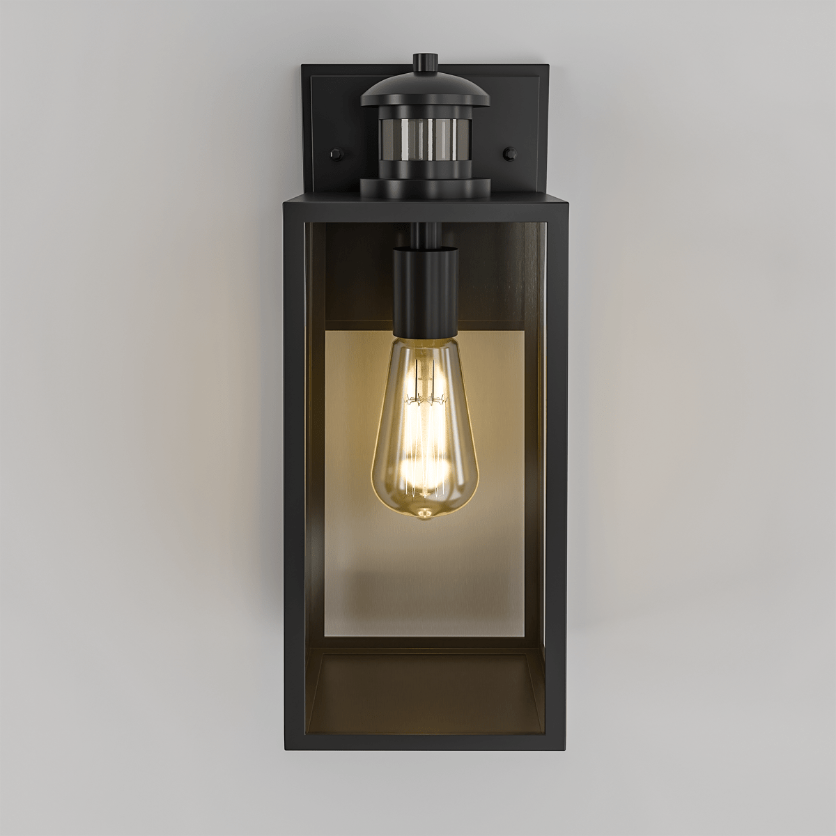 Sensor Sconce 1-Light Motion Sensor Outdoor Wall Sconce,Dusk to Dawn Sensor Outdoor