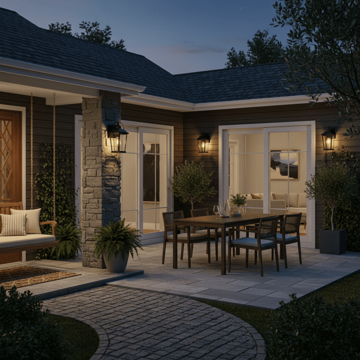 1 - Light, Outdoor Wall Mount Light In Traditional Style, Outdoor Wall Sconce - 11.02"L x 10.16"W x 19.69"H - LEDMyPlace