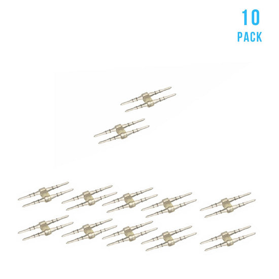 Pin Type Led Rope Light 10-Pack Connector Pins for Led Neon Rope Light