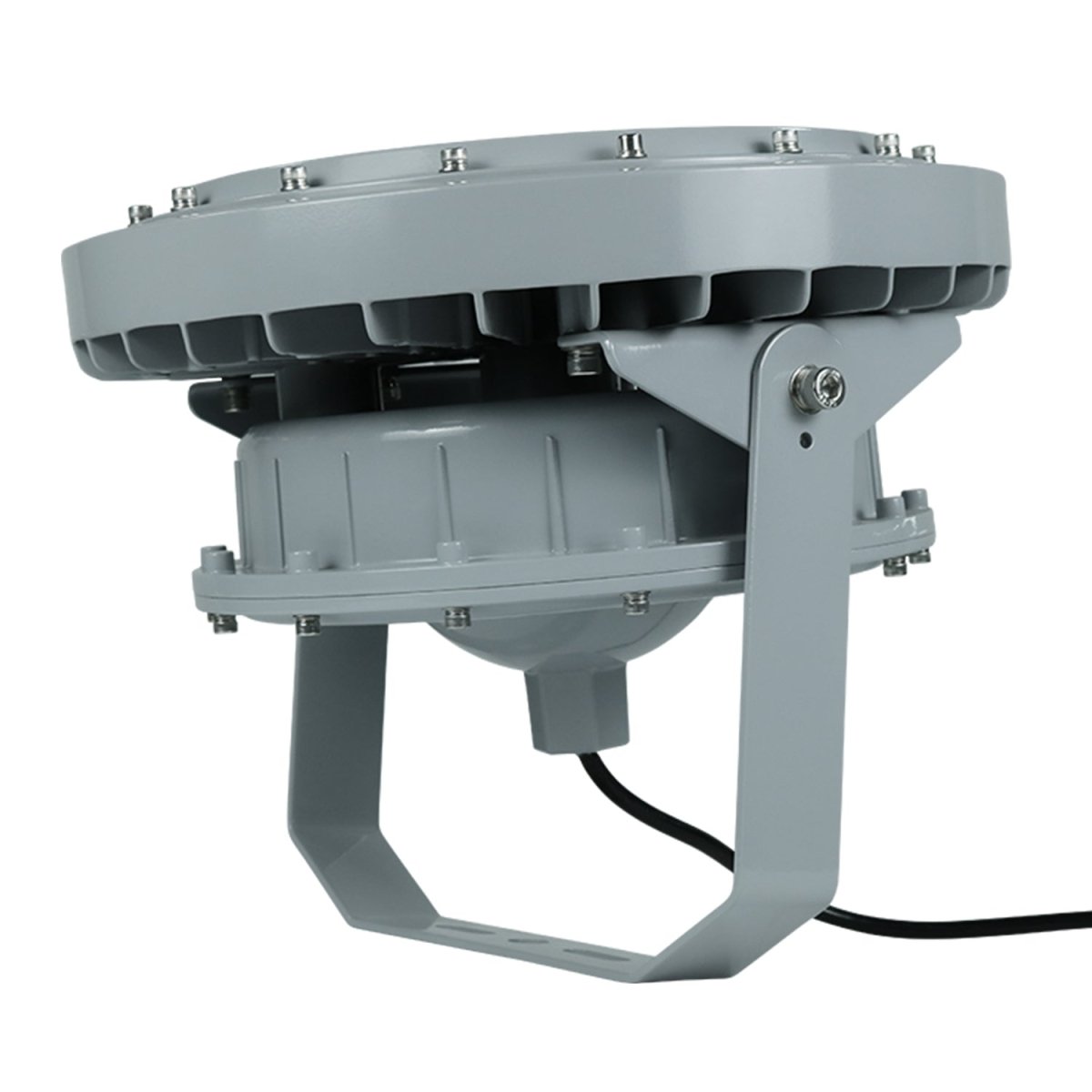 100 Watt LED Explosion Proof Round High Bay Light, C Series, Dimmable, 5000K, 13500LM, AC100 - 277V, IP66, Hazardous Location Lighting Fixtures - LEDMyPlace