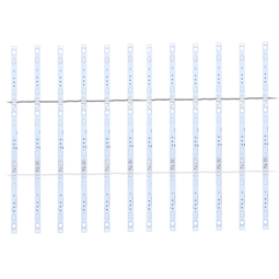 12-Pcs Flexible LED Back Lighting Series With Tape Adhesive Backside, DC24V, 6W/bar, 600LM, 7000K, IP33, UL, RoHS Listed, Pure White