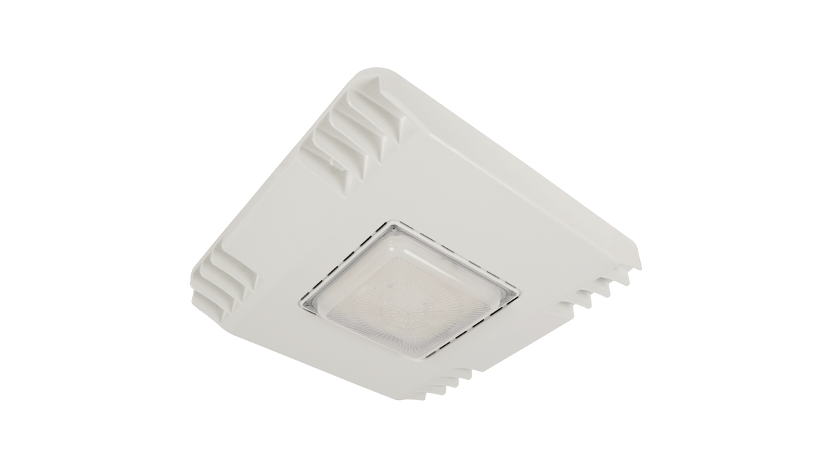 150/130/100 Watt LED Canopy Light, 3500K/4000K /5000K, 13,000/16,900 /19,500LM, AC100-277V, DLC Premium Recessed Surface Mount, For High Bay Carport, Gas Stations, Indoor Parking, Underpasses, Loading Docks, Outdoor Area Light