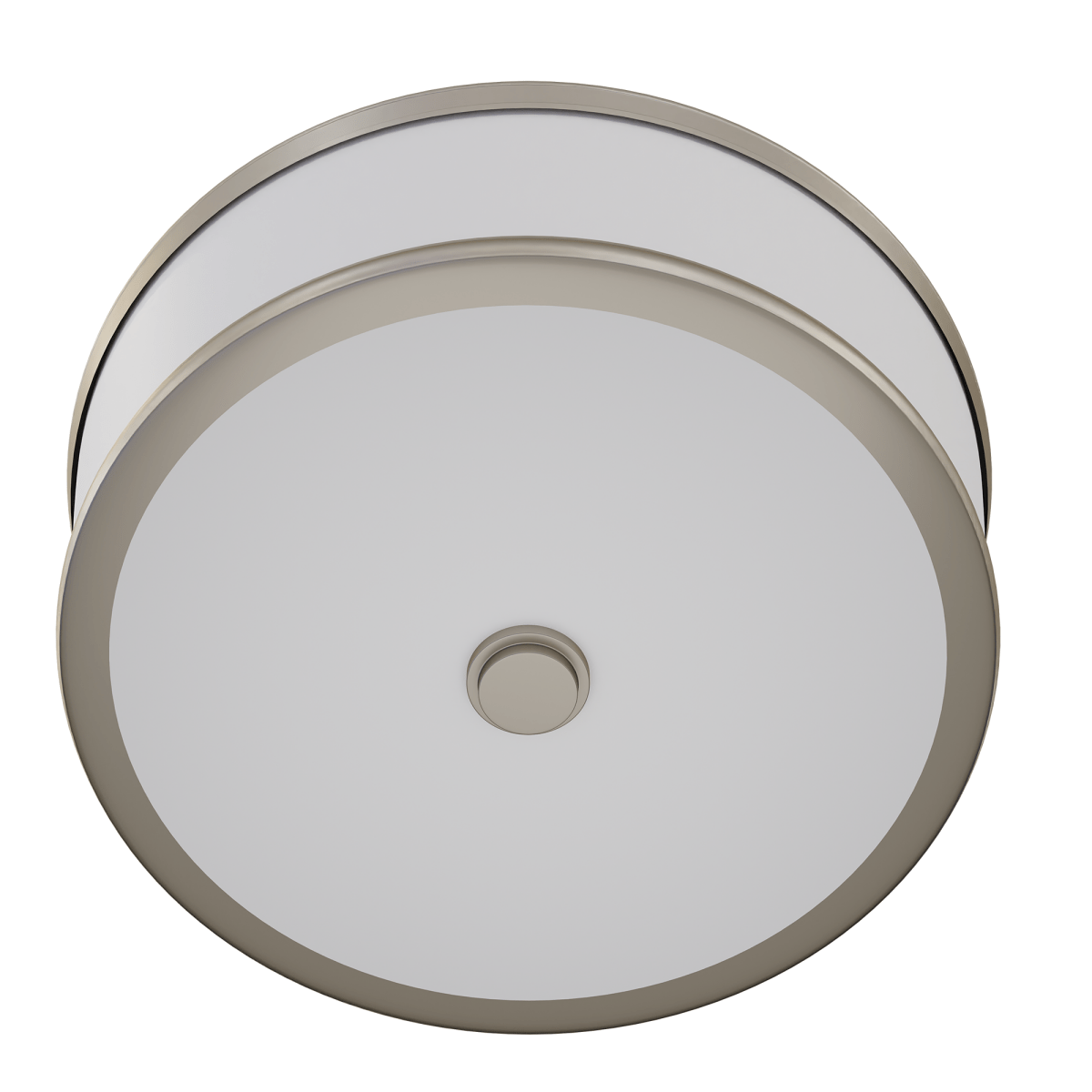 16 in. LED Flush Mount Ceiling Lights, 26W, 1142 Lumens, 5000K, 120 V, 90+ CRI, Dimmable, Brush Nickel Finish - LEDMyPlace