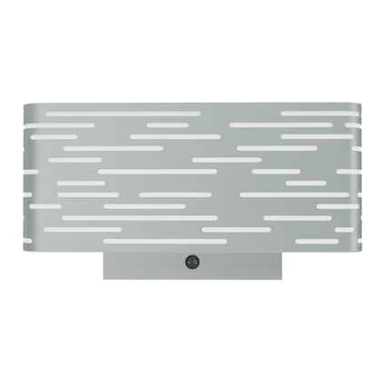 2 - Light, 14"W Bedside Headboard Light, Rectangular Shape, Material: Metal + Acrylic, Twinkle Glossy Finish, 110V, ETL, w/ on/off Rocker Switch, Wall Mounted Light - LEDMyPlace