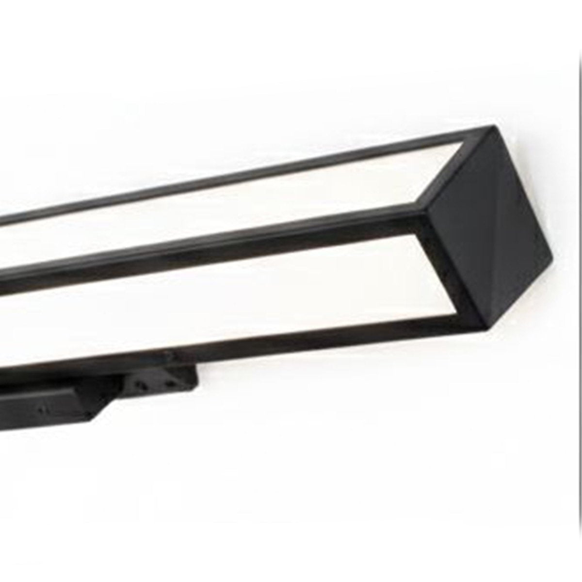 24″W x 3.5″D x 4.72″H Black LED Wall Light with Integrated 20W LED 3CCT – Hardwired - LEDMyPlace