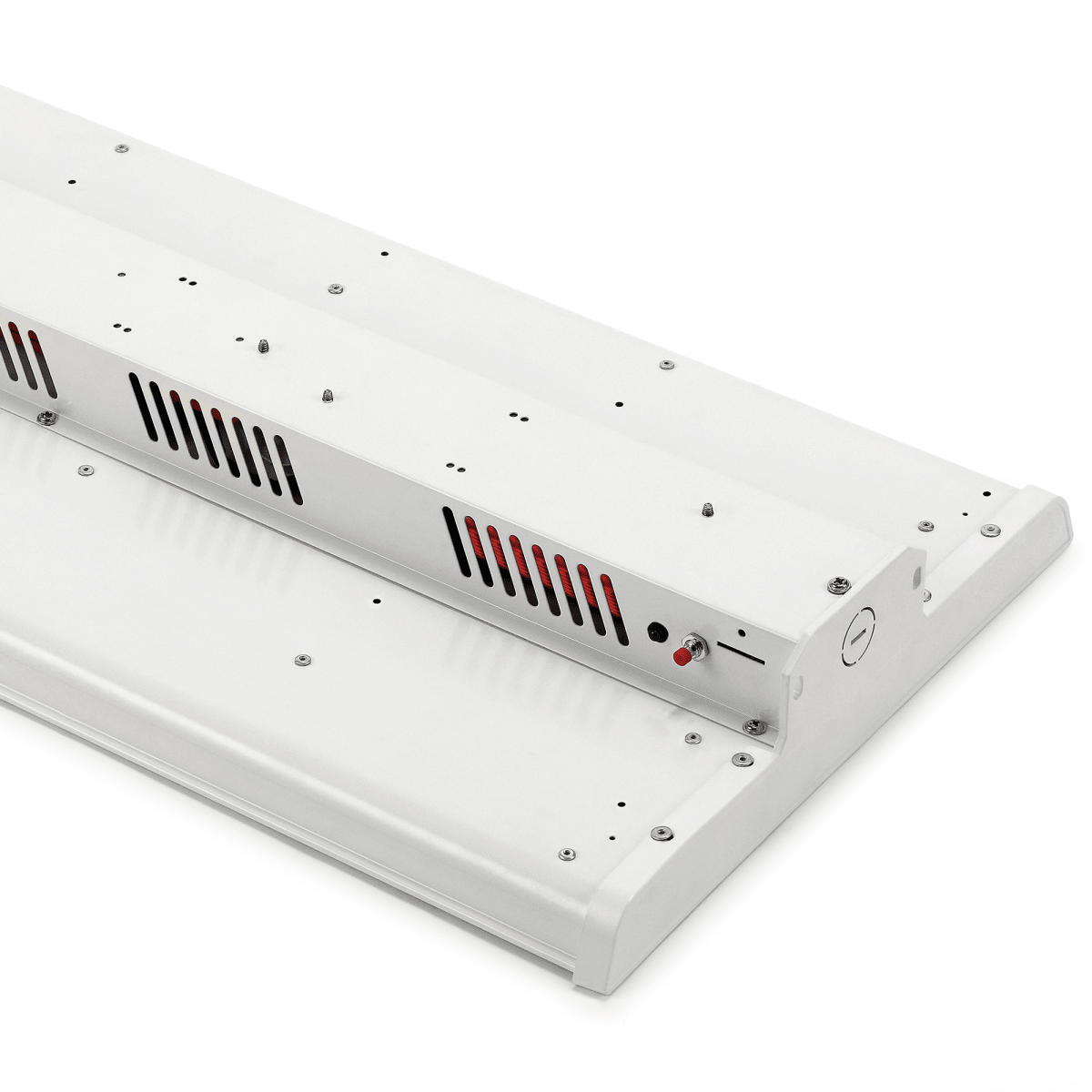 250W/275W/300W Selectable 4FT LED Linear High Bay Light with 160 lm/W Efficiency, 0 - 10V Dimming and Adjustable CCT 4000K/5000K/5700K - 4 Pack - LEDMyPlace
