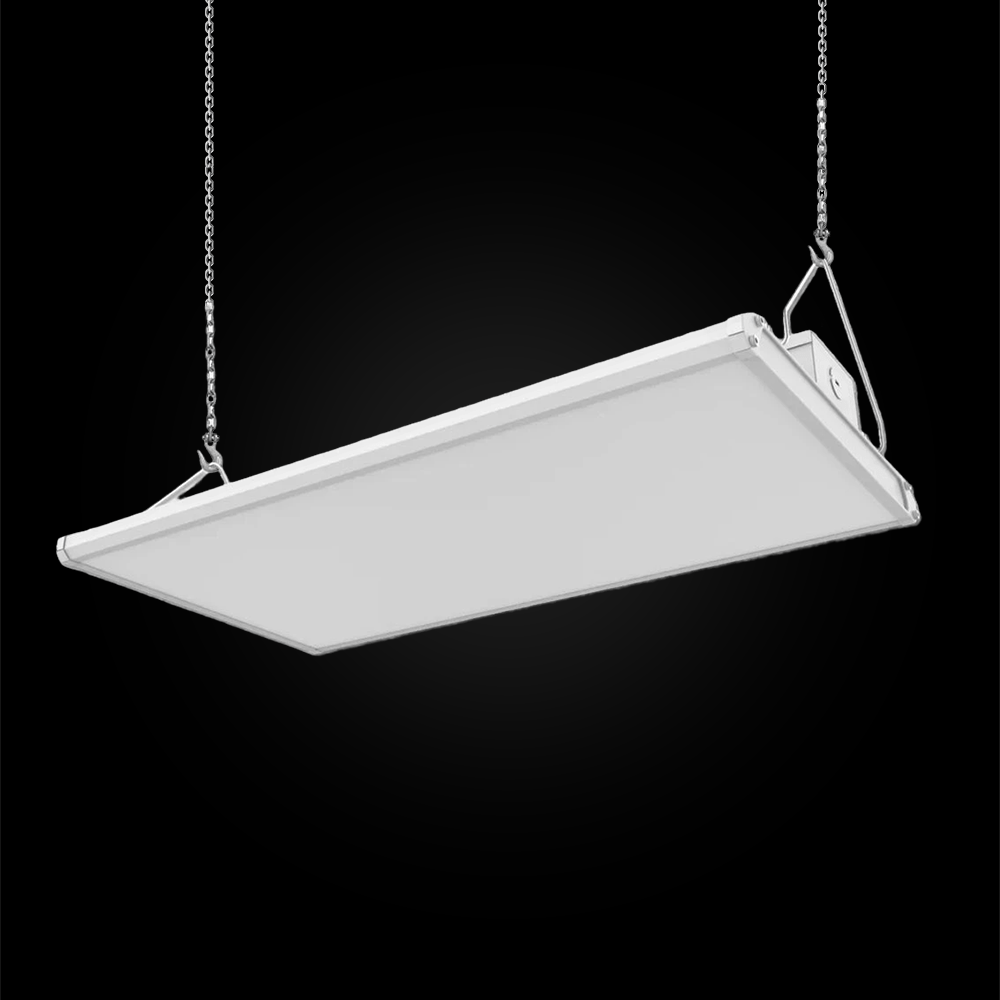 2FT Linear LED High Bay Light 60W/80W/105W Wattage Adjustable, 4000k/5000K/6500K CCT Changeable, Dip Switch, 0 - 10V Dim, 120 - 277V Input Voltage, ETL, DLC 5.1 Listed - LEDMyPlace