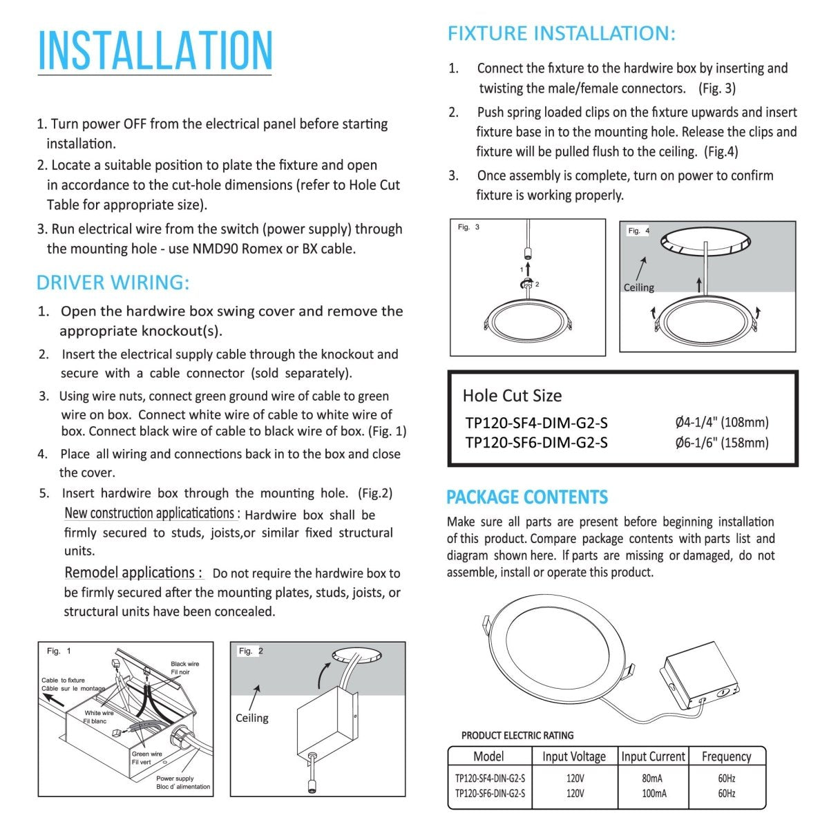 6" 12W LED Slim Panel Recessed Ceiling Light CCT Changeable 2700K/3000K/3500K/4000K/5000K, with Junction Box, Round - LEDMyPlace