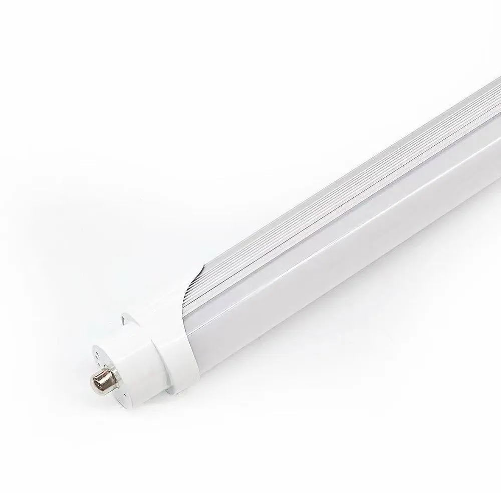8FT LED Tube Light, 30W/40W/50W Selectable, 6CCT Selectable, 7510 Lumens, Milky Lens, ETL & DLC - LEDMyPlace