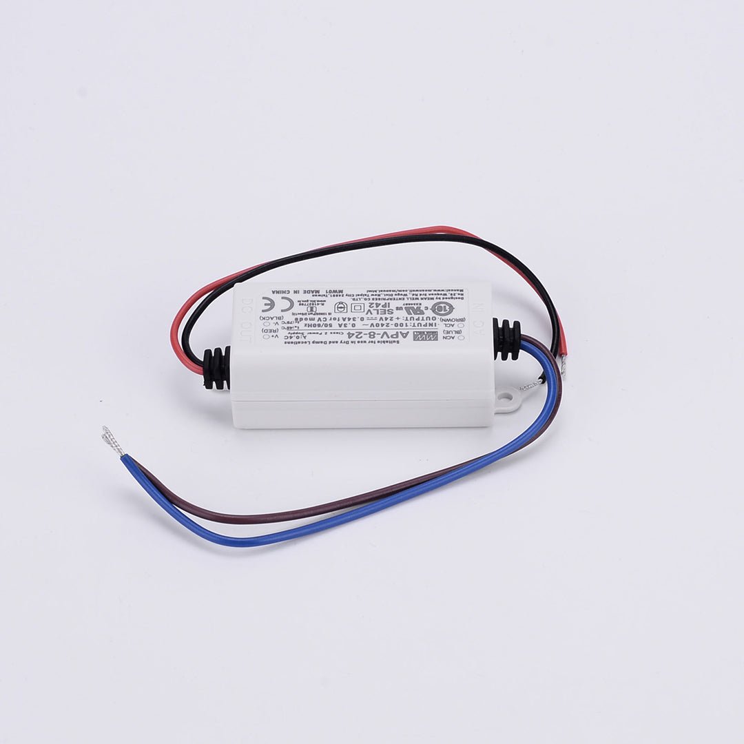 8W Meanwell Driver 8W / 100 - 240V AC / 12V /0 - 07A - LEDMyPlace