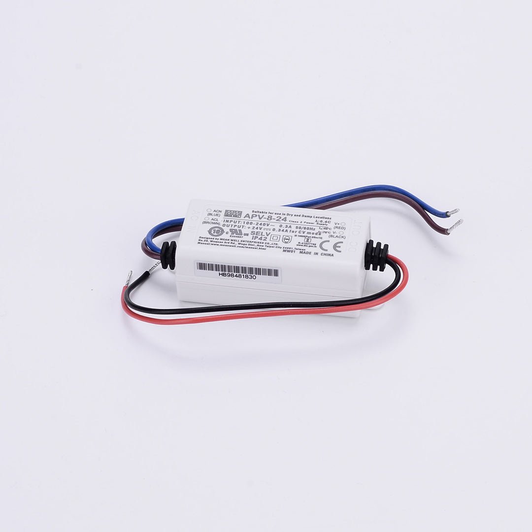 8W Meanwell Driver 8W / 100 - 240V AC / 12V /0 - 07A - LEDMyPlace