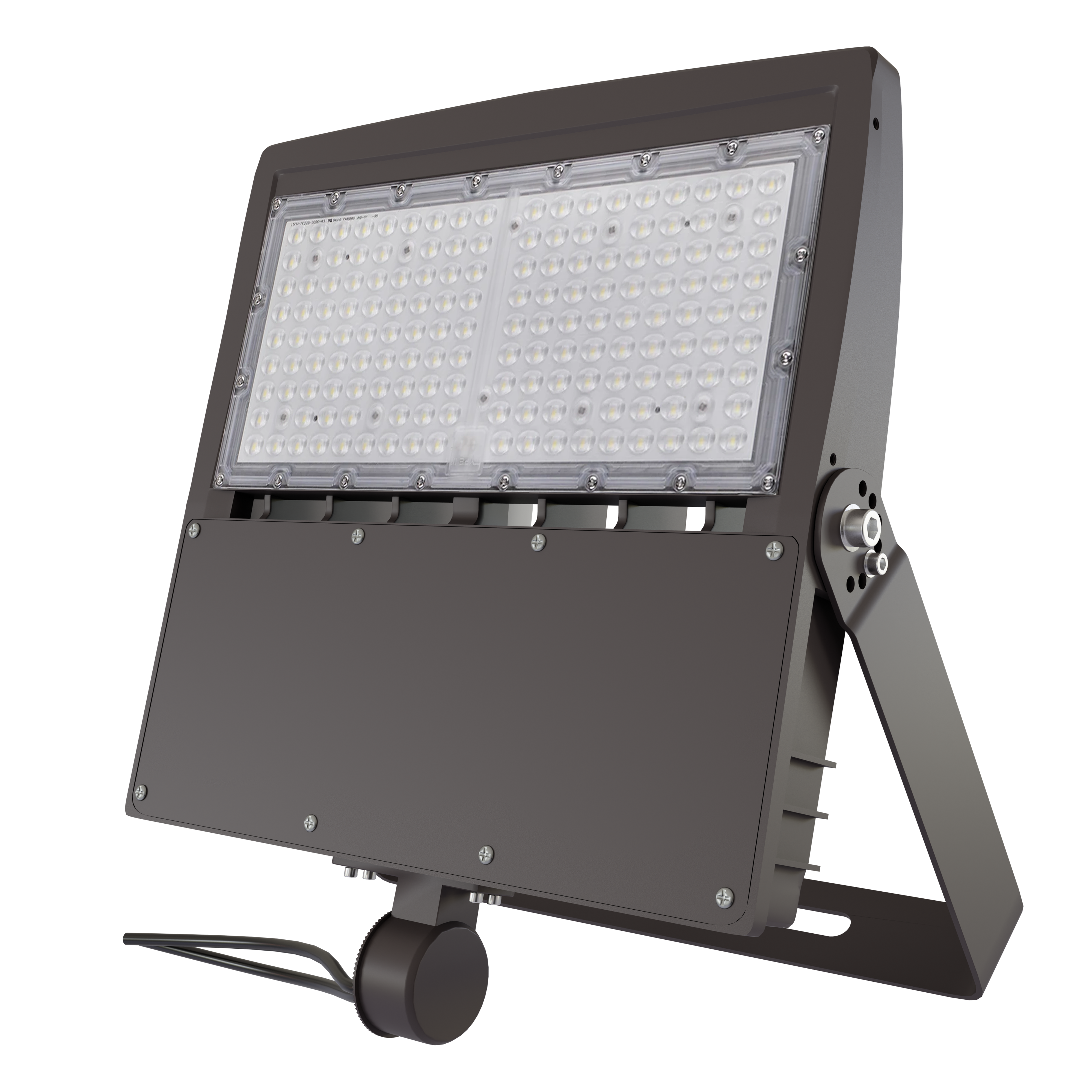 LED Flood Light, 150W/120W/100W Wattage Adjustable, 5700K, 133 LM/W, AC120-277V, Bronze, Dimmable, Outdoor Lighting, IP65 Waterproof LED Security Area Lights for Yard, Parking Lot, Playground & Stadium Lights, Gen14B