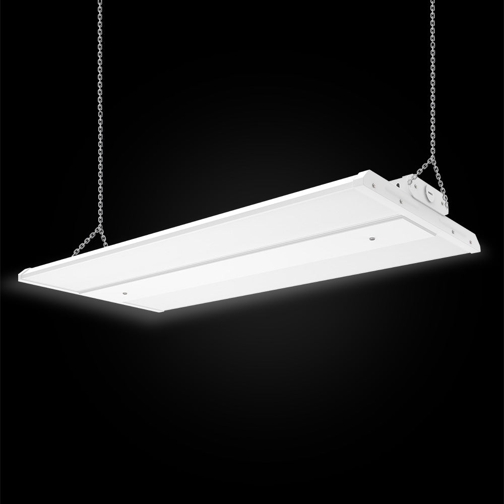 2FT LED Linear High Bay Light, 165W, 5700K, 22500LM, 120-277VAC, Linear Hanging Light For Warehouse, Factory, and Workshop