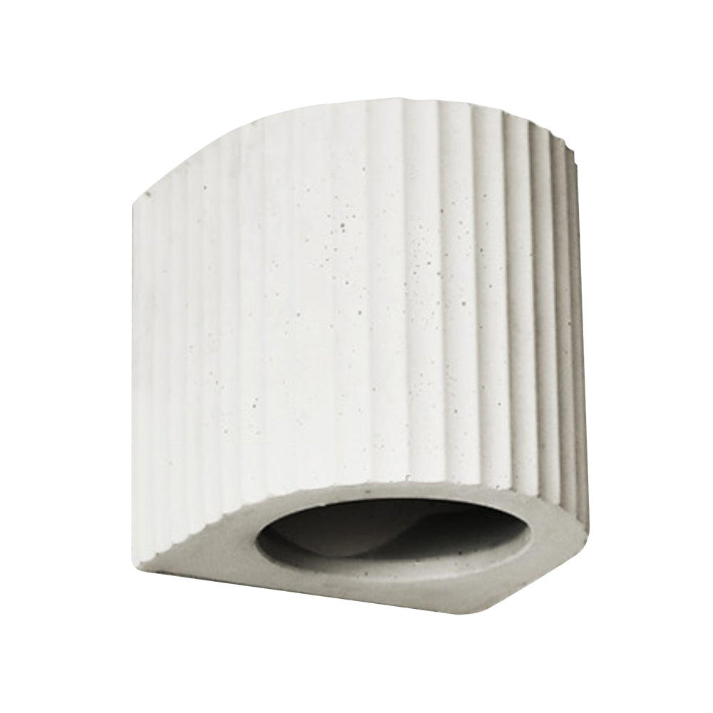 Corinthian Cream White Wall Light, Max 20W, E26 Base, Wet Rated
