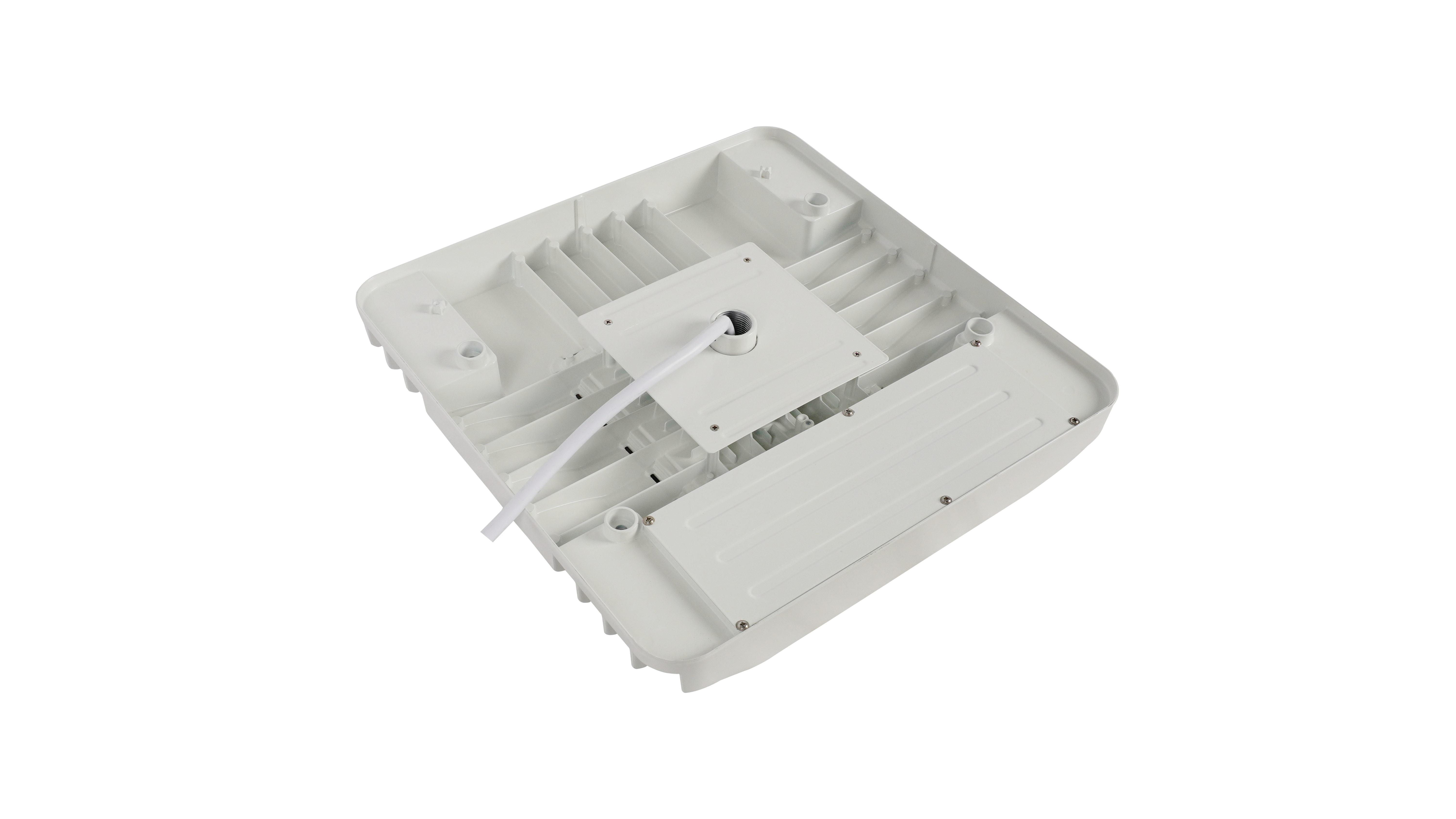 150/130/100 Watt LED Canopy Light, 3500K/4000K /5000K, 13,000/16,900 /19,500LM, AC100-277V, DLC Premium Recessed Surface Mount, For High Bay Carport, Gas Stations, Indoor Parking, Underpasses, Loading Docks, Outdoor Area Light