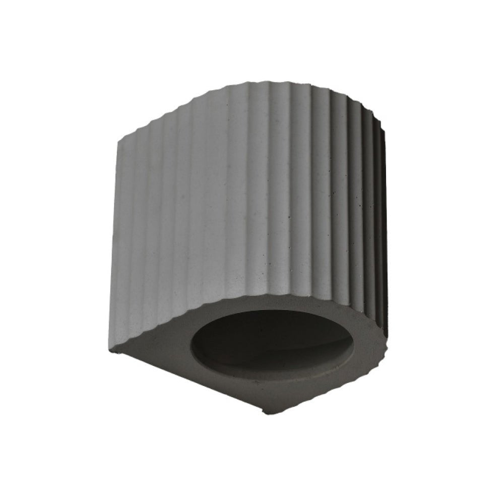 Corinthian Dark Grey Wall Light, Max 20W, E26 Base, Wet Rated - LEDMyPlace