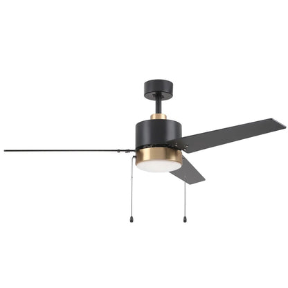EMPIRE 52 inch 3 - Blade Ceiling Fan with LED Light & Pull Chain - LEDMyPlace