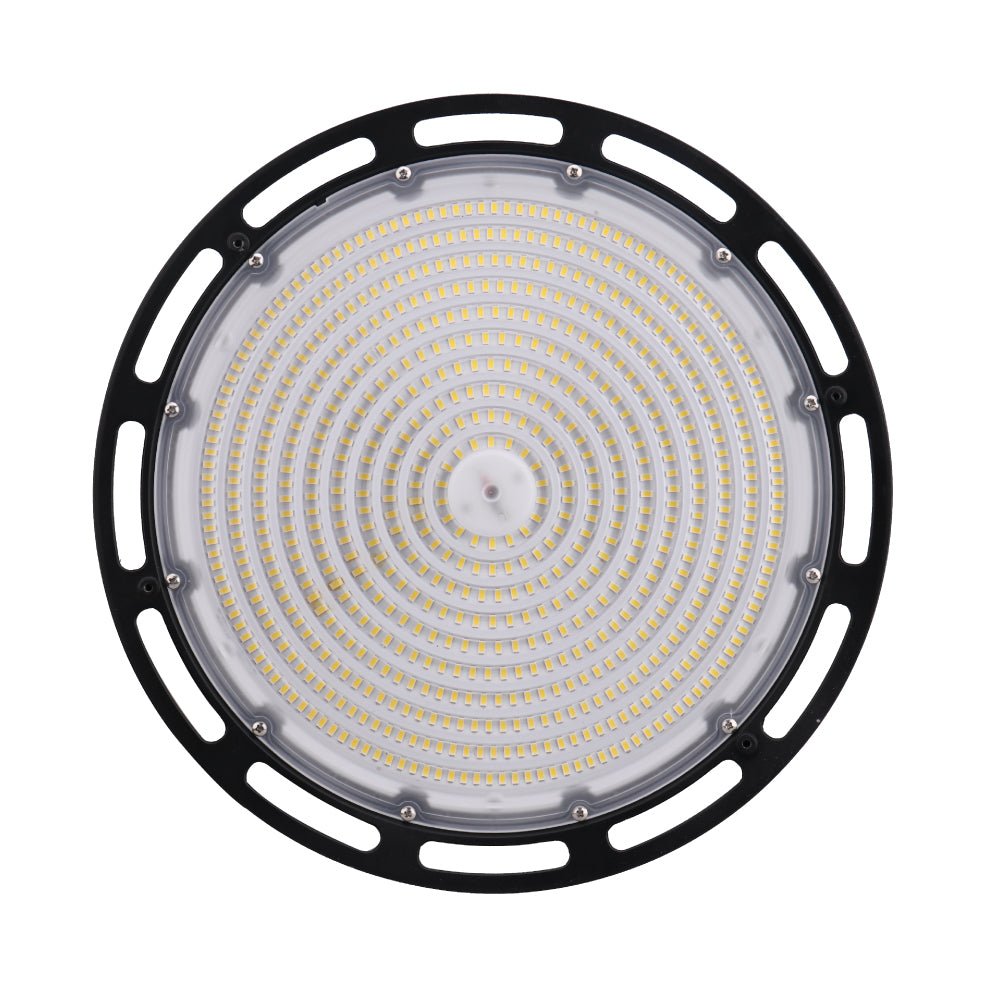 Gen13 UFO LED High Bay Light, 200W, 4000K, 28,600LM, AC120 - 277V, IP65 Waterproof, UL, DLC Listed, 0 - 10V Dimmable, Plug & Play Lighting for Warehouse Workshop Factory Barn Garage Area Lighting Fixture - LEDMyPlace