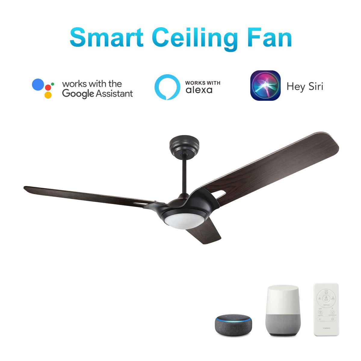 Google Assistant Google Home Smart Fan Innovator 52