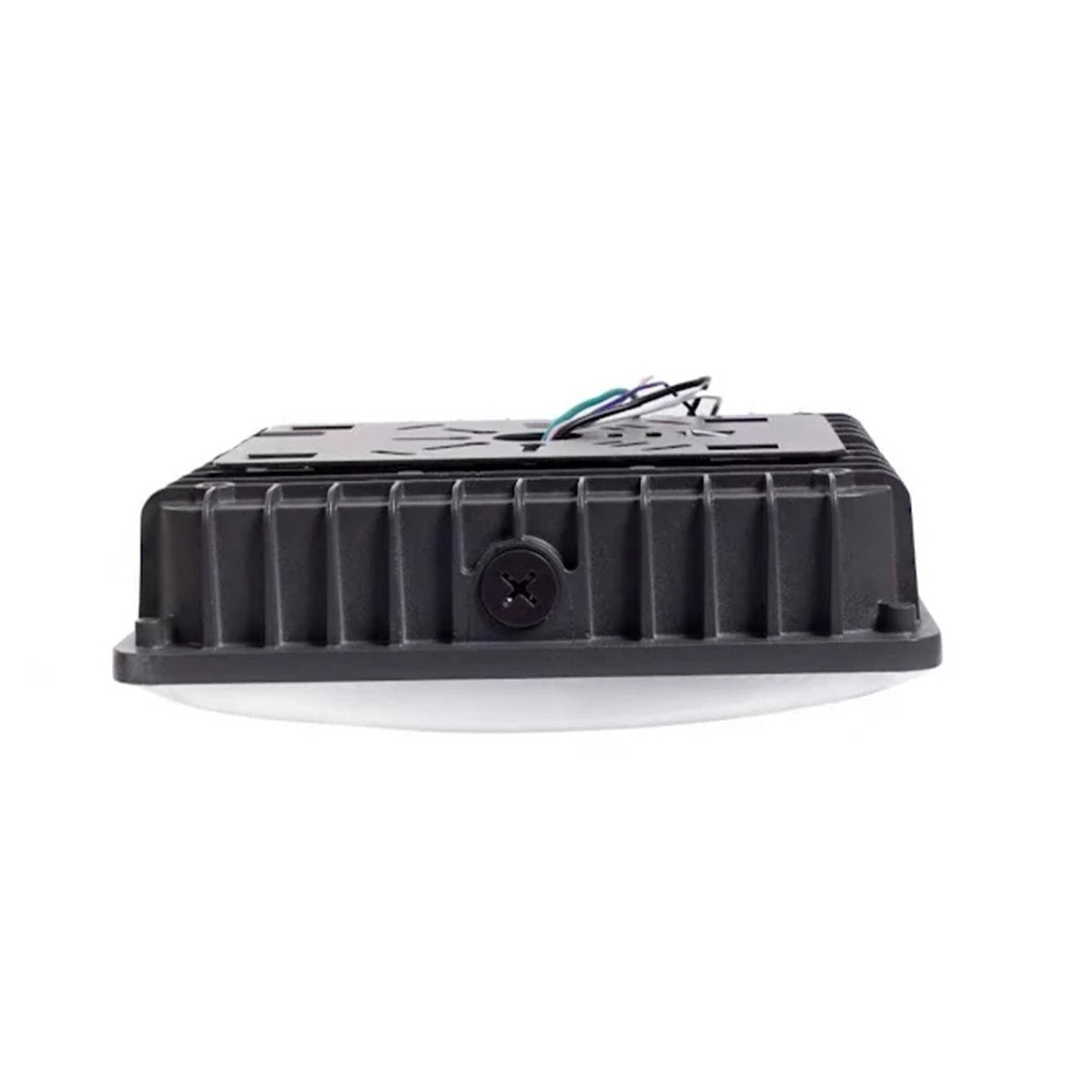 LED Canopy Light with 30W - 70W Selectable Wattage & 3000K - 5000K CCT – Bronze - LEDMyPlace