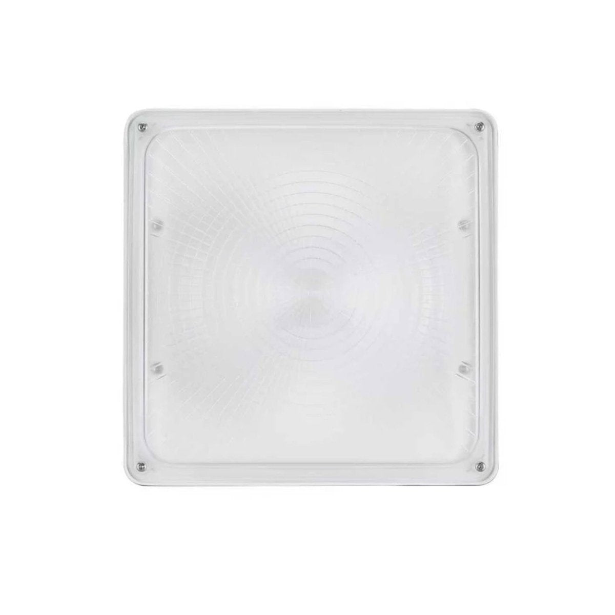 LED Canopy Light with 30W - 70W Selectable Wattage & 3000K - 5000K CCT– White - LEDMyPlace