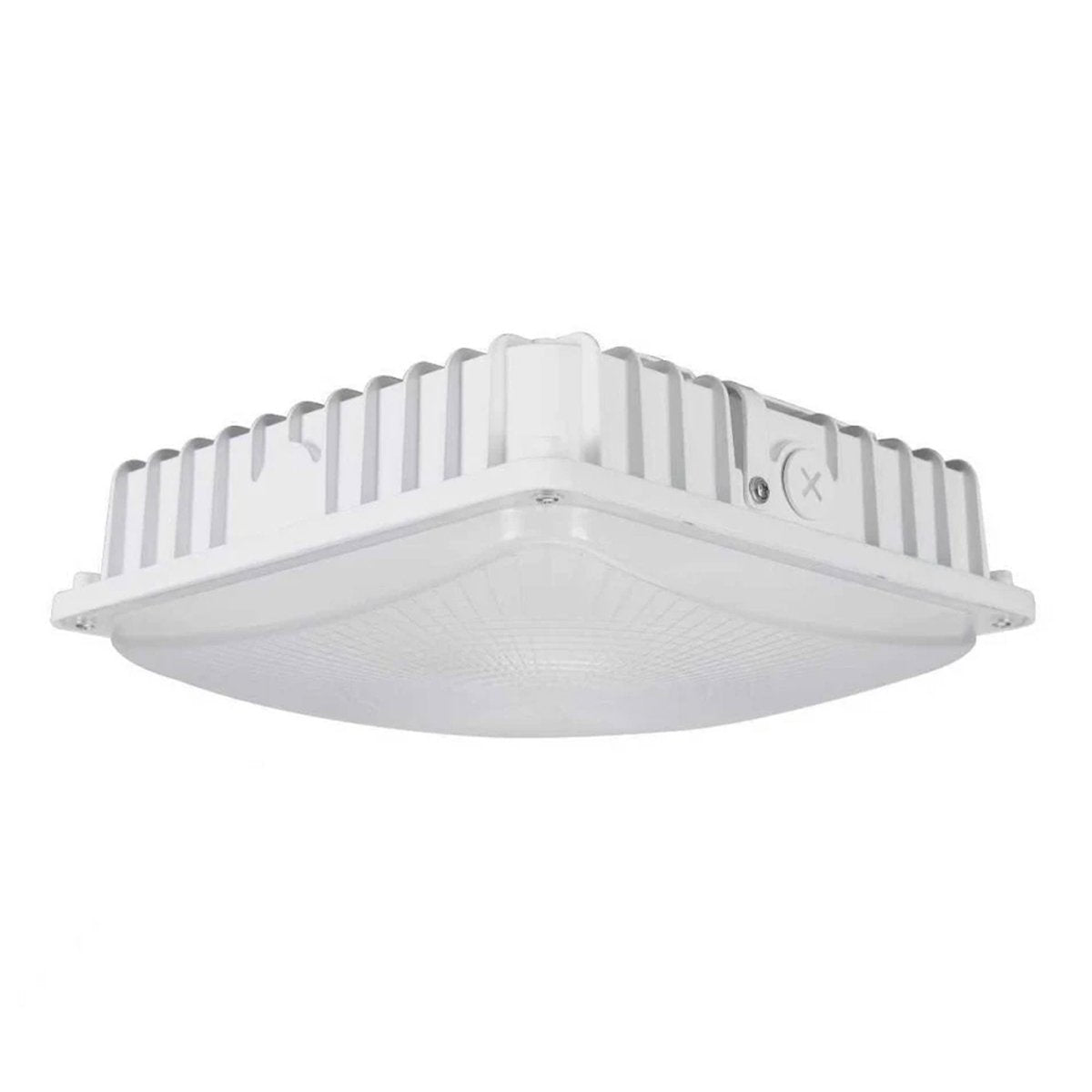 LED Canopy Light with 30W - 70W Selectable Wattage & 3000K - 5000K CCT– White - LEDMyPlace