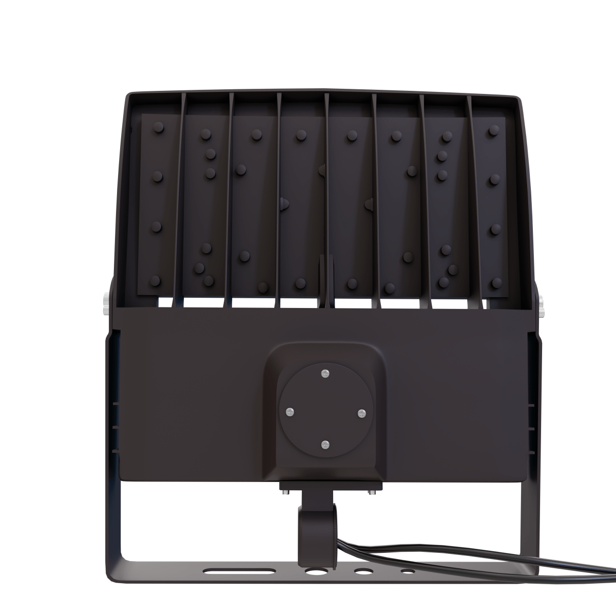LED Flood Light, 150W/120W/100W Wattage Adjustable, 5700K, 133 LM/W, AC120 - 277V, Bronze, Dimmable, Outdoor Lighting, IP65 Waterproof LED Security Area Lights for Yard, Parking Lot, Playground & Stadium Lights, Gen14B - LEDMyPlace