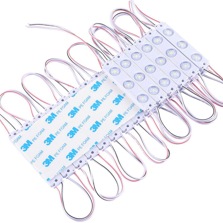 1 Watt Led Module LED Module Lights, Pure White, 3LEDs/Mod, DC12V, 1W, LED Waterproof De