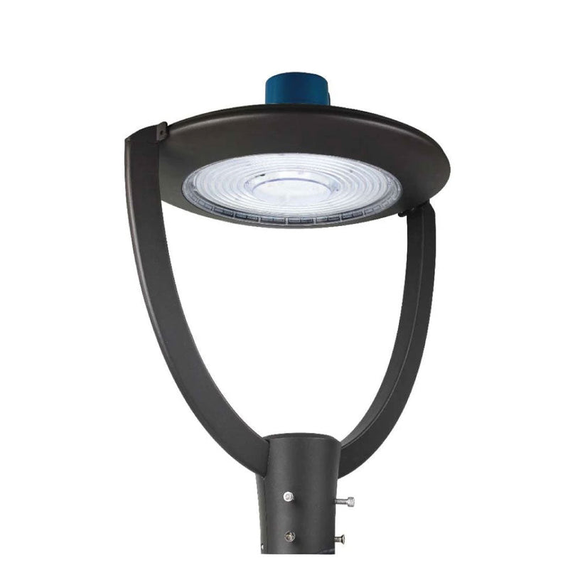 LED Post Top Light With Photocell 75W, 5700K, AC120-277V, UL, DLC List