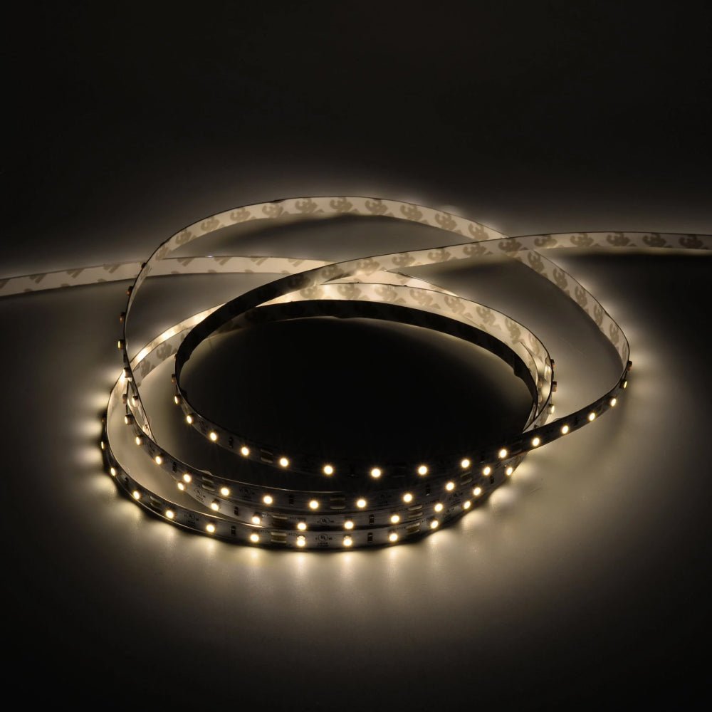 LED Strip Lights, IP20, 16.4ft, Dimmable, 12V, SMD 3528, 60 leds/Meter, 192 Lumens/ft, UL, RoHS Listed, LED Lights for Bedroom, Kitchen, Home Decoration - LEDMyPlace