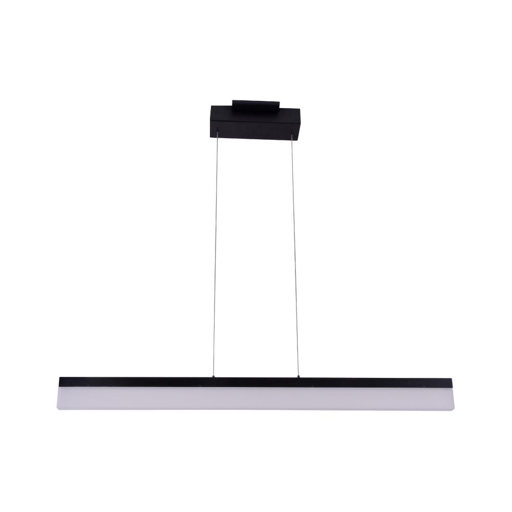 Linear Rectangular Pendant Lighting Fixture 17W 3000K Warm White 1137LM Dimension 36.1 x71 Aluminum