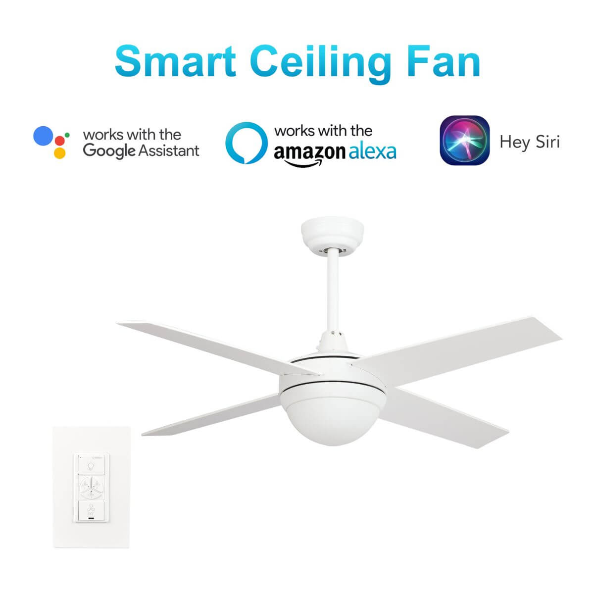 Best smart ceiling fan google home new arrivals