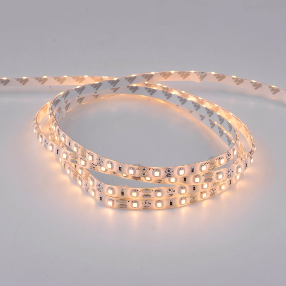 Outdoor LED Strip Lights Waterproof, IP65, 16.4ft Dimmable, 12V,  SMD 3528, UL, RoHS Listed, LED Lights for Bedroom, Kitchen, Home Decoration