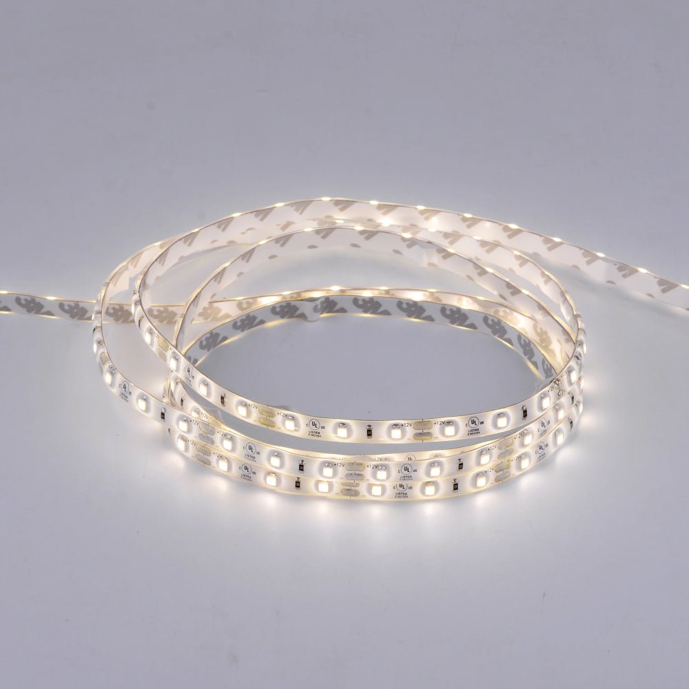Outdoor LED Strip Lights Waterproof, IP65, 16.4ft Dimmable, 12V, SMD 3528, UL, RoHS Listed, LED Lights for Bedroom, Kitchen, Home Decoration - LEDMyPlace