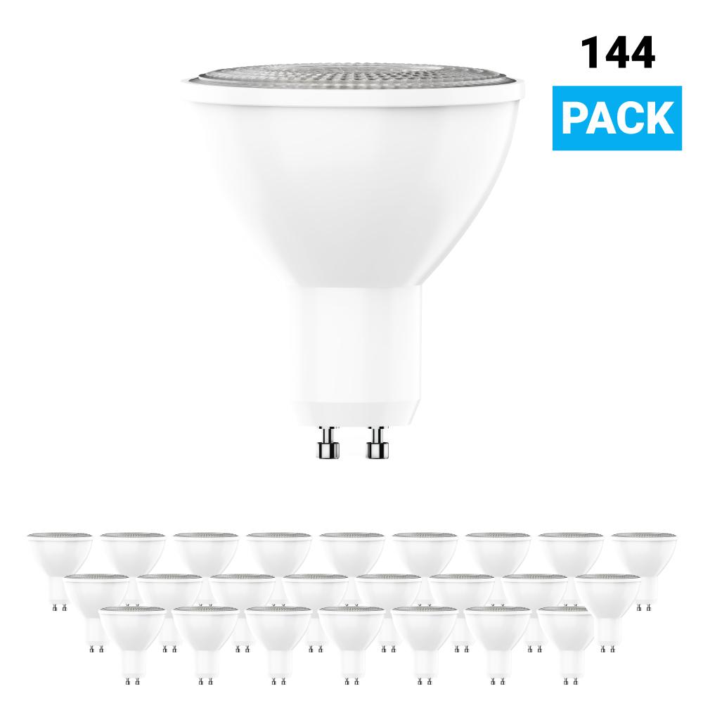 PAR16 LED Light Bulbs - 6.5 Watt GU10 base 5000K - 500Lumens, Dimmable - LEDMyPlace