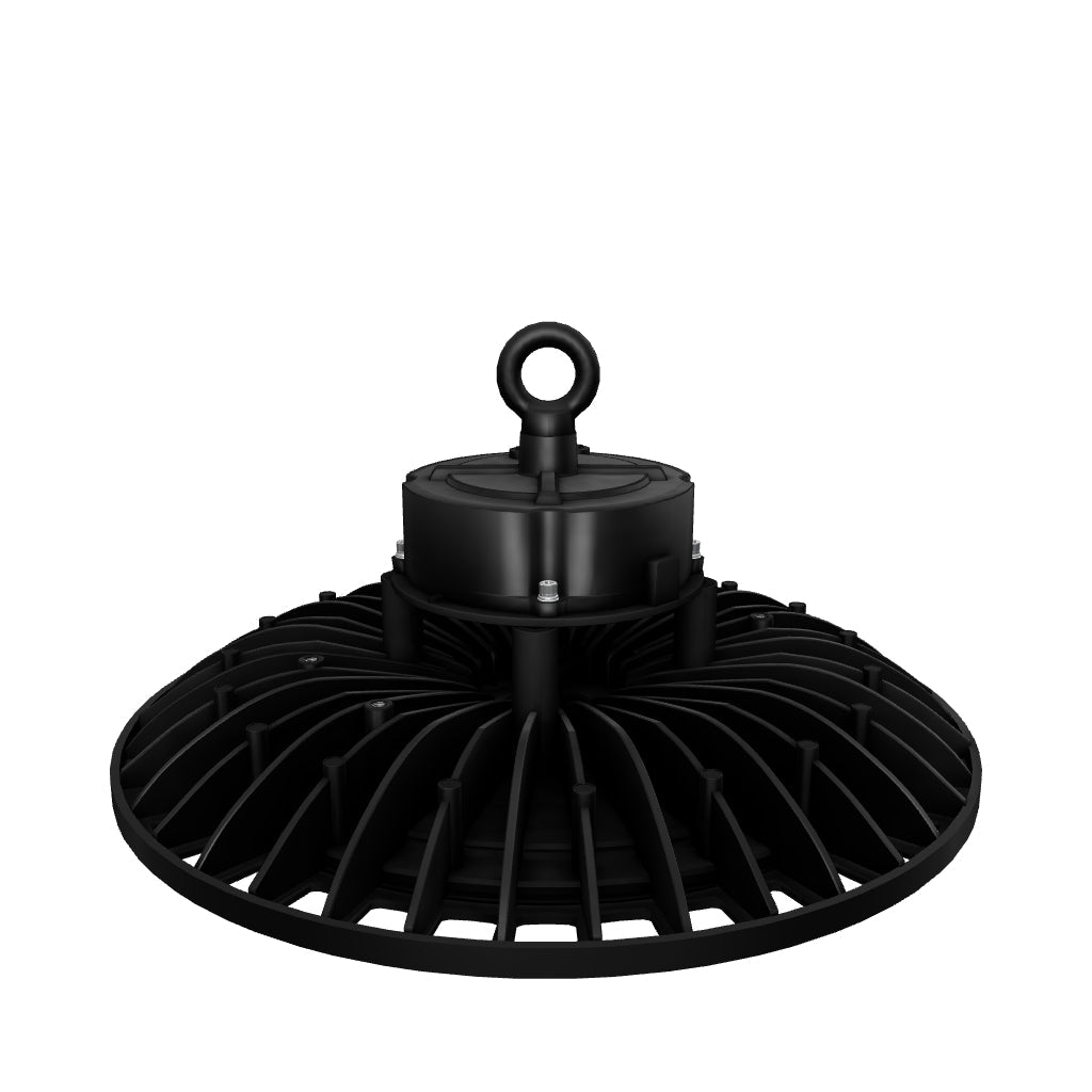 100W UFO High Bay LED Shop Lights 4000K, 1-10V Dimmable, AC120-277V,  UL, DLC Listed, Commercial Warehouse Workshop Garage Factory Lighting Fixture
